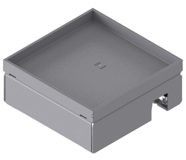 Produktbild UBD 165 159  -  Unterflur-Bodendose UBD 160 small inkl. Blinddeckel mit Kante, geschlossen, und 15mm Vertiefung